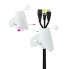 Cable Organiser NANOCABLE 10.36.0001-W Ø 25 mm White 1 m