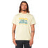 RIP CURL Surf Paradise short sleeve T-shirt vintage yellow, 2XL - фото #2