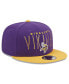 Фото #3 товара Men's Purple, Gold Minnesota Vikings Headline 9FIFTY Snapback Hat
