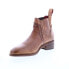 Фото #4 товара Bed Stu Ellice F328008 Womens Brown Leather Slip On Ankle & Booties Boots