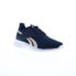 Фото #2 товара Reebok Fluxlite Womens Blue Canvas Lace Up Athletic Cross Training Shoes 6