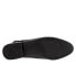 Фото #7 товара Trotters Lena T2009-400 Womens Black Leather Slip On Slingback Flats Shoes 6.5