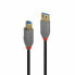 Фото #1 товара USB-кабель LINDY 36744 5 m Чёрный Серый