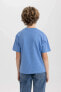Erkek Çocuk T-shirt B6165a8/be284 D.blue