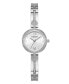 Фото #1 товара Часы GUESS Analog Silver-Tone Women's Watch 27mm