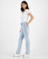 Women's High-Rise Straight-Leg Jeans, Created for Macy's