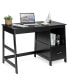 47.5'' Computer Desk Trestle Desk Writing Study Workstation