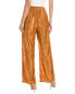 Фото #2 товара Emmie Rose Crinkle Pant Women's Gold L