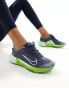 Nike Running Juniper Trail Gore-tex trainers in thunder blue and green