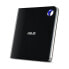 Фото #1 товара ASUS SBW-06D5H-U - Black - Silver - Tray - Desktop/Notebook - Blu-Ray RW - USB 3.1 Gen 1 - 80,120 mm