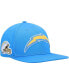 Фото #1 товара Men's Navy Los Angeles Chargers Logo Ii Snapback Hat