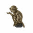 Decorative Figure DKD Home Decor Golden Metal Resin Colonial Monkey (32 x 21 x 105 cm)