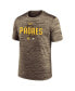 Фото #3 товара Men's Brown San Diego Padres Authentic Collection Velocity Performance Practice T-shirt