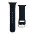 Фото #1 товара Silikonowy pasek do zegarka Apple Watch 2-9/SE 38/40/41mm Silicone Strap APS czarny