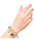 Фото #2 товара Womens Evil Eye Bracelet - Gold-Tone Evil Eye Bracelets for Women