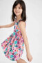 Фото #1 товара Платье для малышей defacto Palmiye Desenli T2575A621SM 100% хлопок