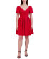 Фото #1 товара Платье с короткими рукавами и запахом Julia Jordan
