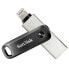 Фото #3 товара SanDisk SDIX60N-256G-GN6NE - 256 GB - 3.2 Gen 1 (3.1 Gen 1) - Sleeve - 7.2 g - Grey - Silver