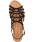 Фото #7 товара Women's Zip-Italy Wedge Sandals