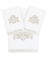 Фото #1 товара Textiles Turkish Cotton May Embellished Fingertip Towel Set, 2 Piece