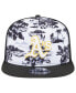 Men's White, Black Oakland Athletics Vacay 2.0 A-Frame Trucker 9FIFTY Snapback Hat