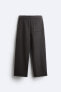 Wide fit trousers