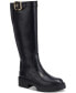 Фото #1 товара Women's Lilli Buckled Strap Block Heel Riding Boots