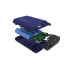 RealPower PB-7500C Navy Blue - 7500 mAh - Black - Blue