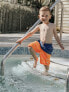 Toddler Boys Swim Trunks with Mesh Liner UPF 50+