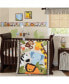 Фото #2 товара Jungle Buddies Beige Safari Animals Fitted Baby Crib Sheet