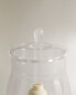 Borosilicate jar with brush