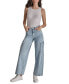 Фото #5 товара Women's High-Rise Wide-Leg Cargo Jeans