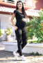 Фото #10 товара MijaCulture Casual Maternity Trousers with Belly Panel Zoe M002