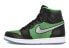 Кроссовки Nike Air Jordan 1 Retro High Zoom Black Green (Зеленый, Черный)