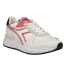 Фото #3 товара Diadora Venus Logo Embroidery Sw Lace Up Womens White Sneakers Casual Shoes 178