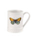 Фото #1 товара Botanic Garden Harmony Embossed 16 Oz Tankard Butterfly, Set of 4