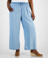 Фото #1 товара Широкие джинсы высокой посадки Style & Co plus Size, созданные для Macy's