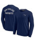 Фото #1 товара Men's and Women's Navy New England Patriots Super Soft Long Sleeve T-shirt