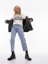 Фото #1 товара Topshop Petite Straight jeans in bleach