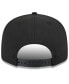 Men's Black Miami Marlins 2024-Armed Forces Day 9FIFTY Snapback Hat Черный - фото #2