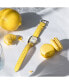 ფოტო #4 პროდუქტის Women's Swiss American Classic Small Second Yellow Leather Strap Watch 24x27mm