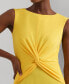 ფოტო #4 პროდუქტის Women's Twist-Front Jersey Dress