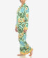 ფოტო #3 პროდუქტის Women's 2 Pc. Wildflower Print Pajama Set