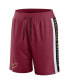 Men's Wine Cleveland Cavaliers Referee Iconic Team Mesh Shorts