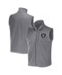 ფოტო #2 პროდუქტის Men's NFL x Darius Rucker Collection by Gray Las Vegas Raiders Polar Fleece Full-Zip Vest