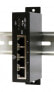 Фото #5 товара Exsys EX-1330M - USB 3.2 Gen 1 (3.1 Gen 1) Type-B - RJ-45 - 1000 Mbit/s - Black - Metal - CE - FCC - RoHS