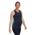 Фото #2 товара Футболка Adidas Aeroready Designed 2 Move Sport Tank Top синяя 88% полиэстер, 12% эластан