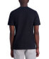 Фото #2 товара Men's Slim Fit Short-Sleeve Monogram Logo Graphic T-Shirt