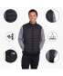 ფოტო #2 პროდუქტის Men's Down Alternative Vest Jacket Lightweight Packable Puffer Vest