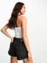 Фото #4 товара Stradivarius bustier top in white